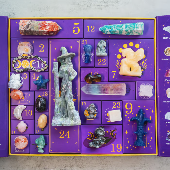 CrystalNight™ Scatola di Conto alla Rovescia di Halloween | 31 Notti Magiche | Calendario dell&