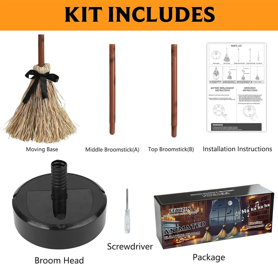AirBroom™ Scopa Controllata da Voce