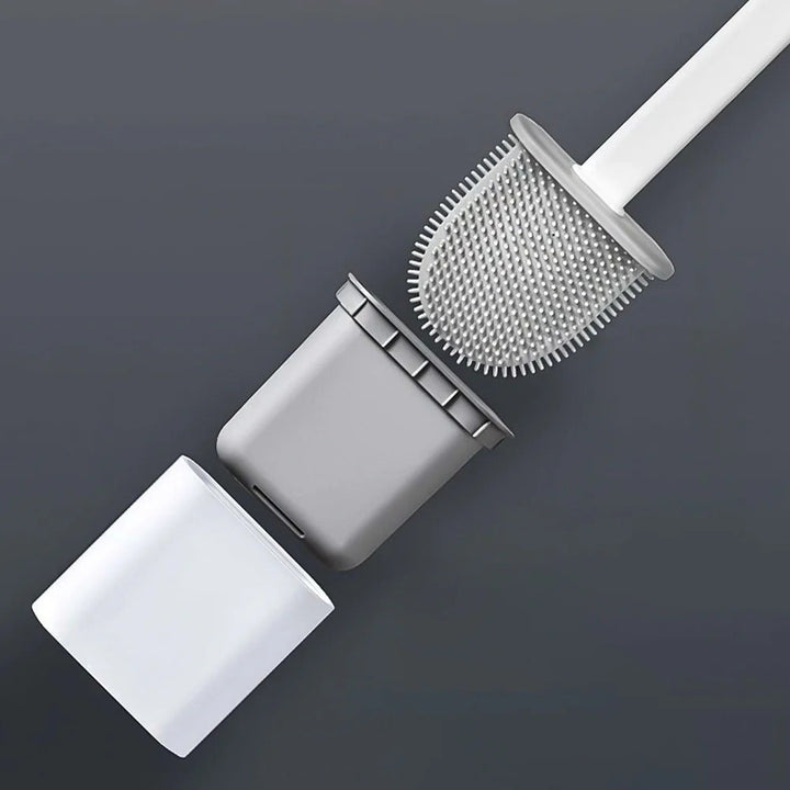 Spazzola per Toilette in Silicone Pulito
