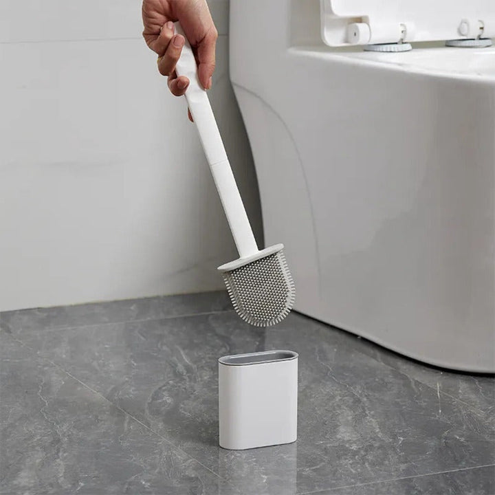 Spazzola per Toilette in Silicone Pulito