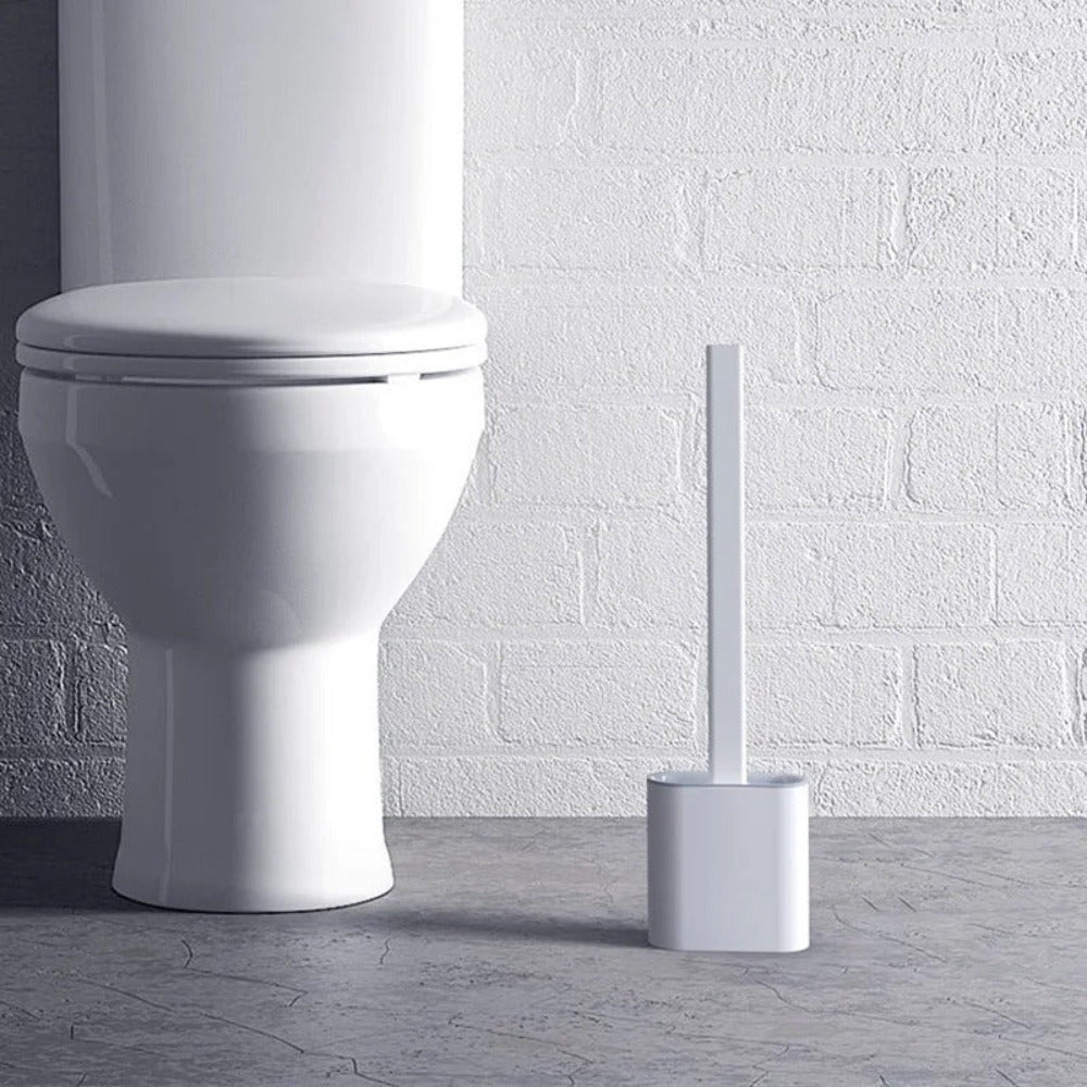 Spazzola per Toilette in Silicone Pulito