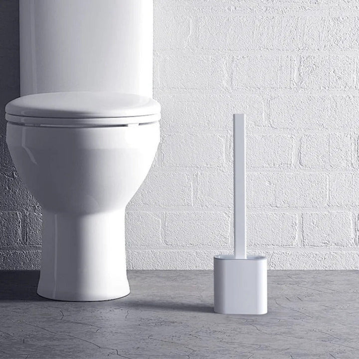 Spazzola per Toilette in Silicone Pulito