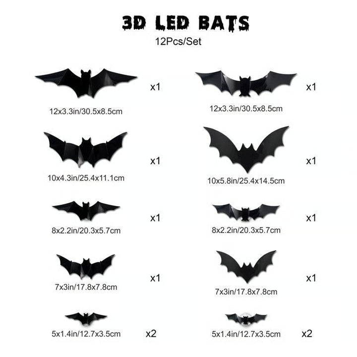 LumiBats™ Accent Halloween Éclatant