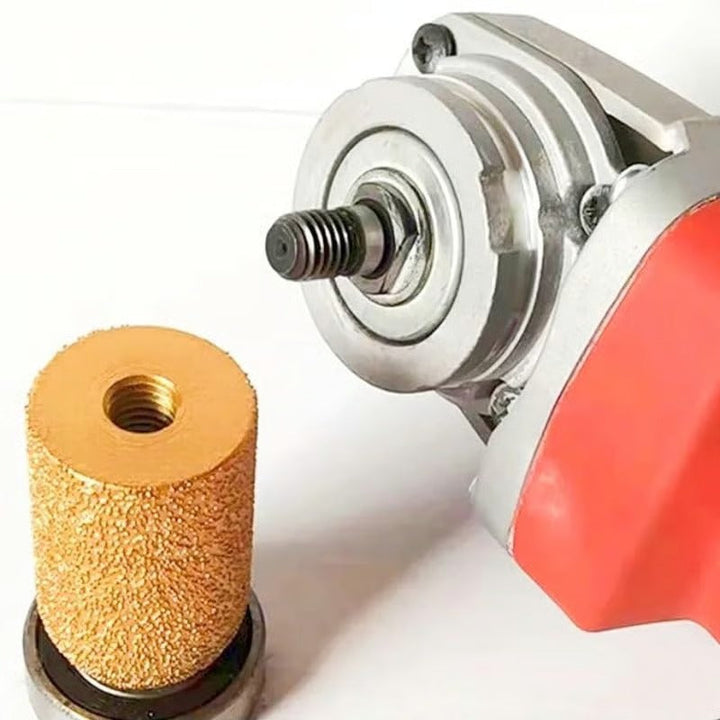 Set di dischi di rettifica diamantati | Per marmo, quarzo e granito | Raggi interni e bordi puliti