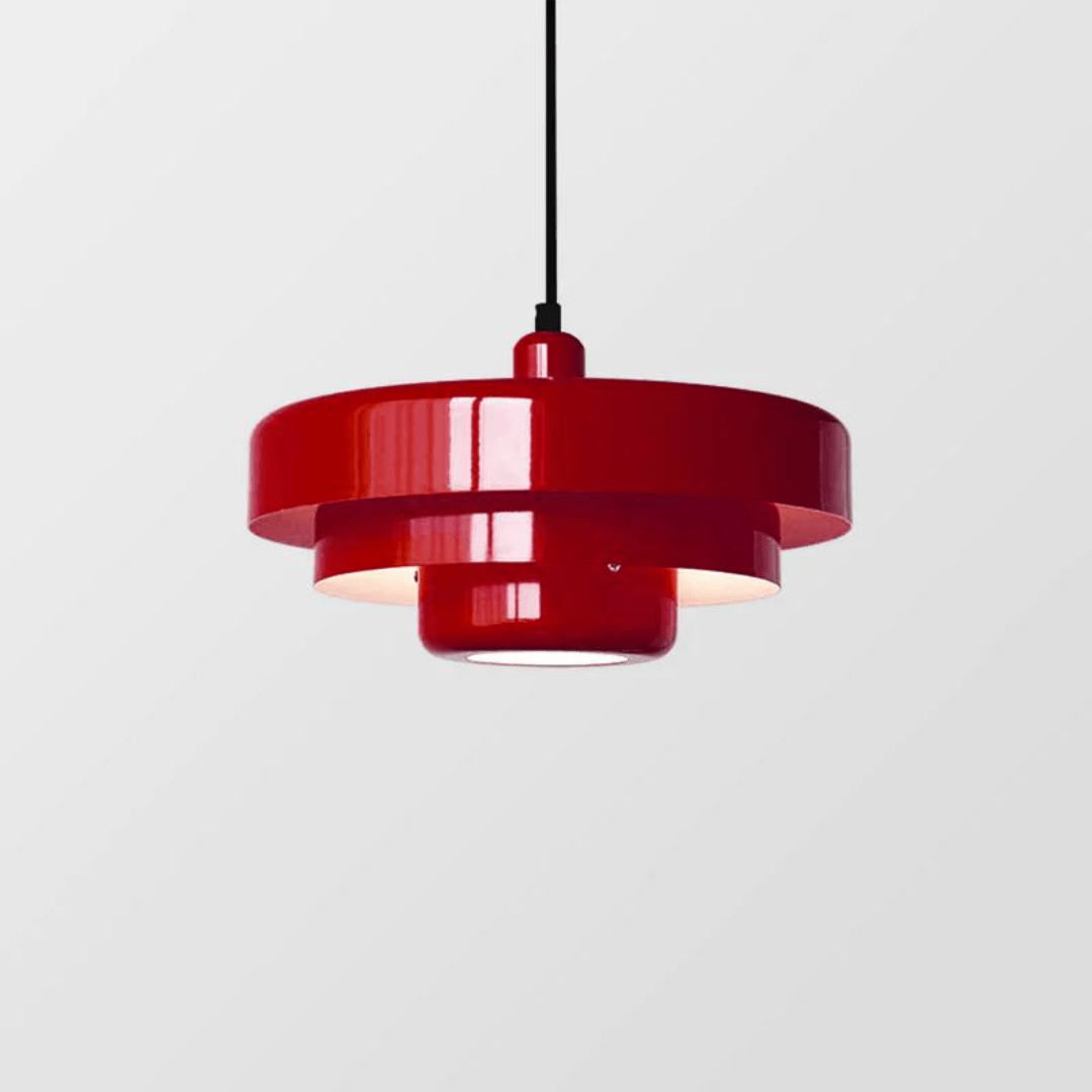 TRILORA – Elegante lampadario a tre livelli in colori macaron