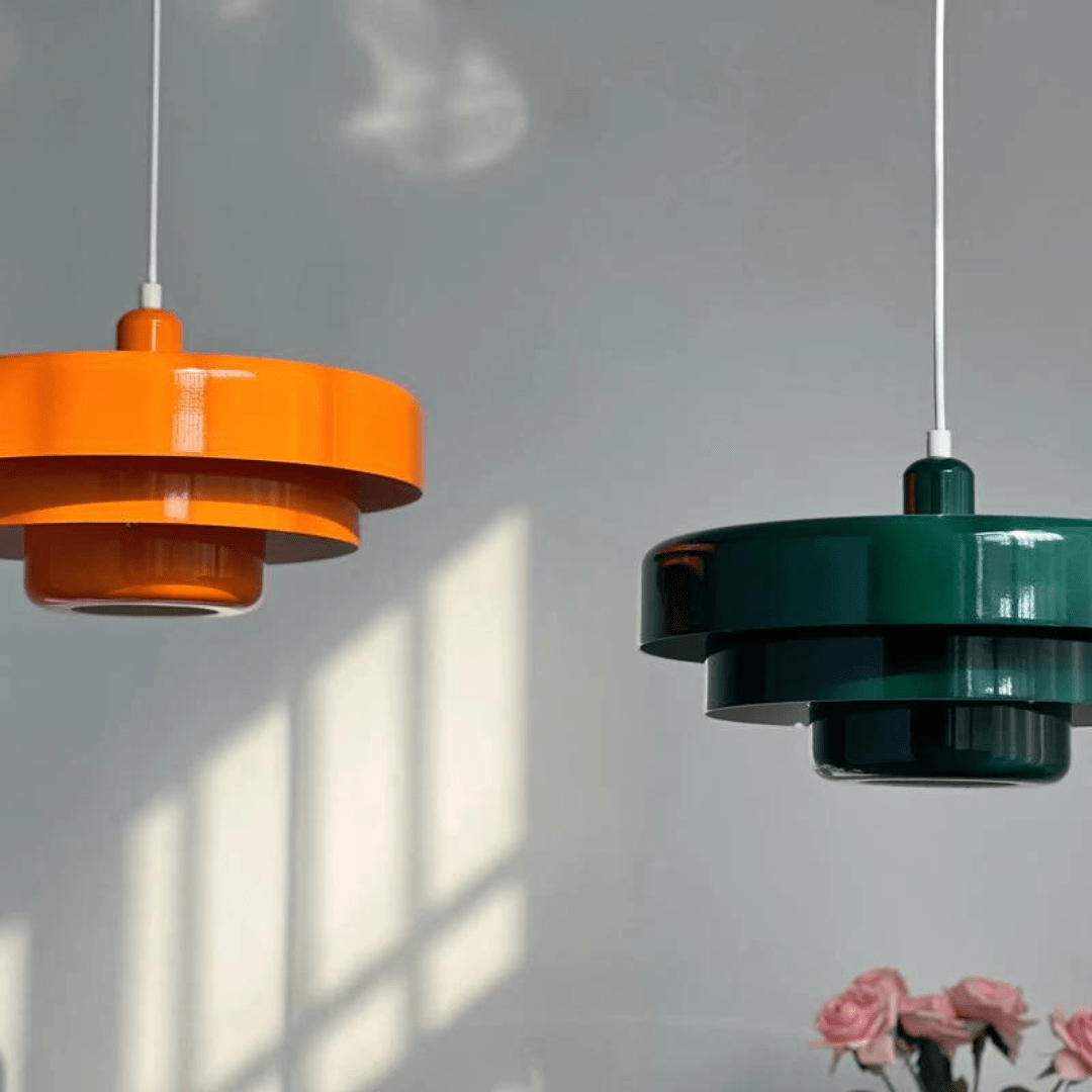 TRILORA – Elegante lampadario a tre livelli in colori macaron