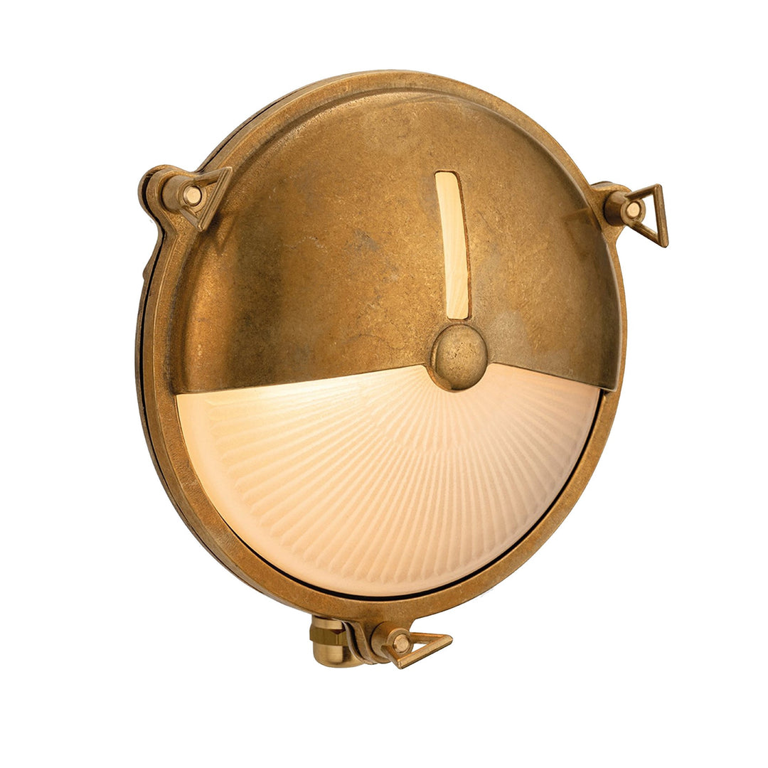 Lampada da Parete Mariner in Ottone Massiccio
