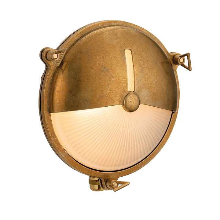 Lampada da Parete Mariner in Ottone Massiccio