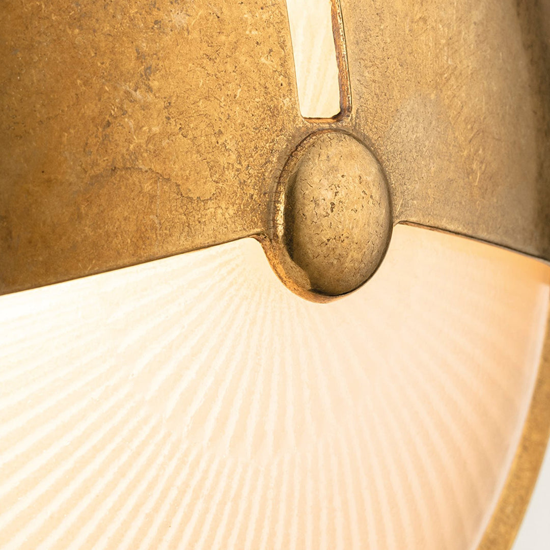 Lampada da Parete Mariner in Ottone Massiccio