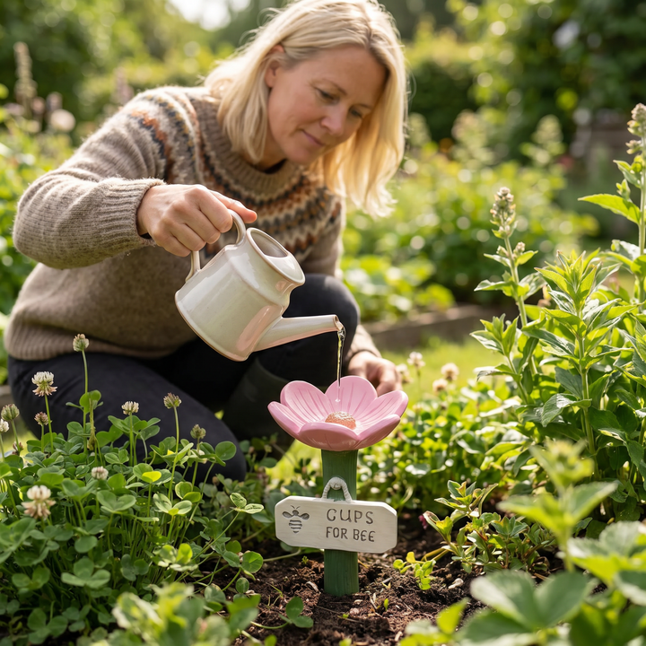 PetalSip™ – Stations de Boisson et de Pollinisation pour Abeilles