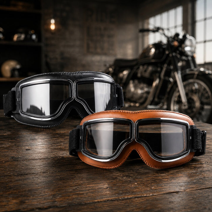 Occhiali da moto vintage | Kronvisier