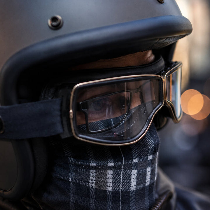 Occhiali da moto vintage | Kronvisier