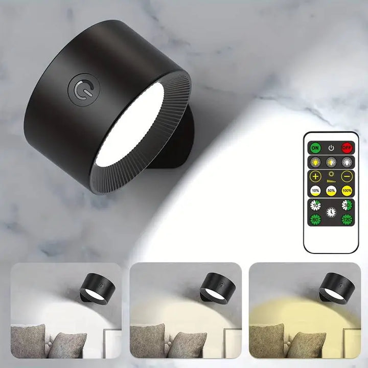 GlühendesWunder™ Lampada LED senza fili 360° | Luce ambiente e controllo tattile | Ricaricabile e design moderno