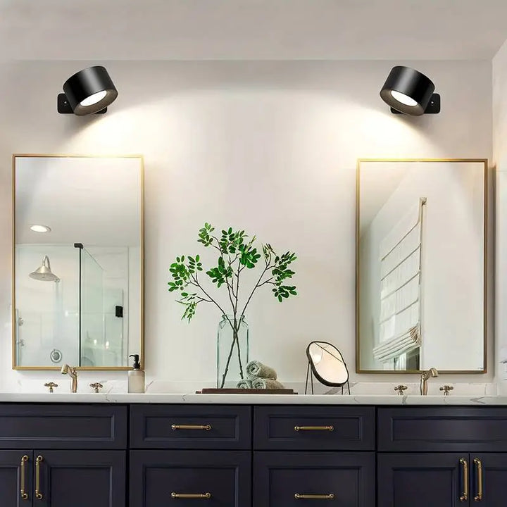 GlühendesWunder™ Lampada LED senza fili 360° | Luce ambiente e controllo tattile | Ricaricabile e design moderno
