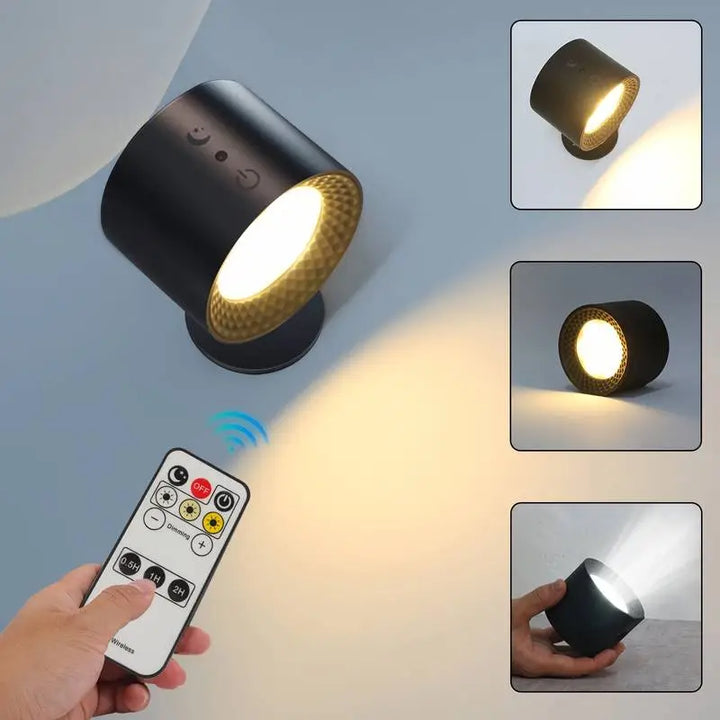 GlühendesWunder™ Lampada LED senza fili 360° | Luce ambiente e controllo tattile | Ricaricabile e design moderno
