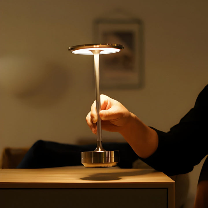 Lampade per soggiorno | lampada da tavolo senza fili | lampada da tavolo con batteria | LumaViva