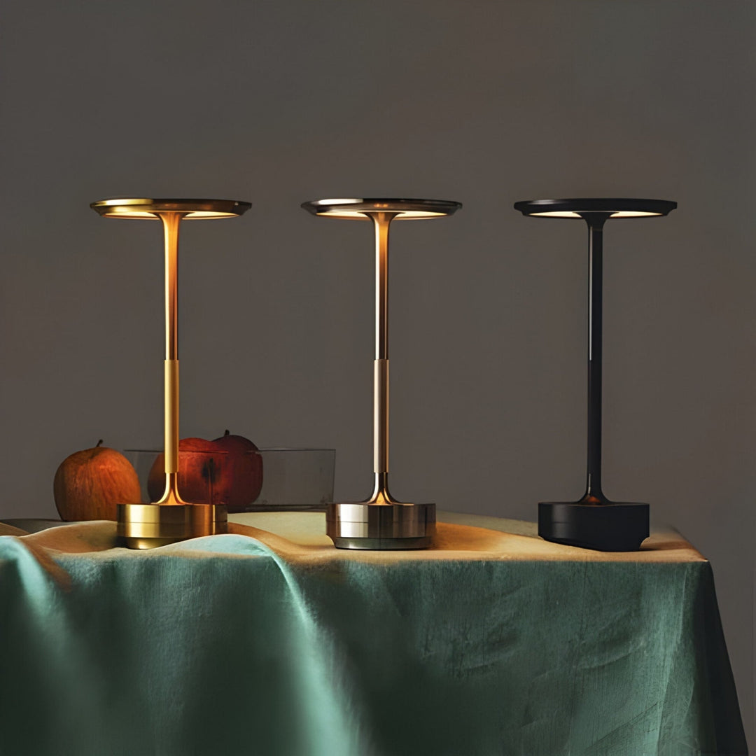 Lampade per soggiorno | lampada da tavolo senza fili | lampada da tavolo con batteria | LumaViva