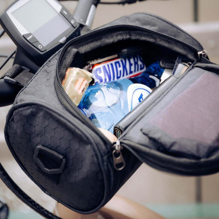 Borsa da manubrio per bicicletta | Borsa impermeabile per bicicletta con schermo touch | Tourix