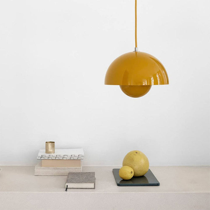Lumina: Lampada a sospensione scandinava moderna con lampadine LED colorate