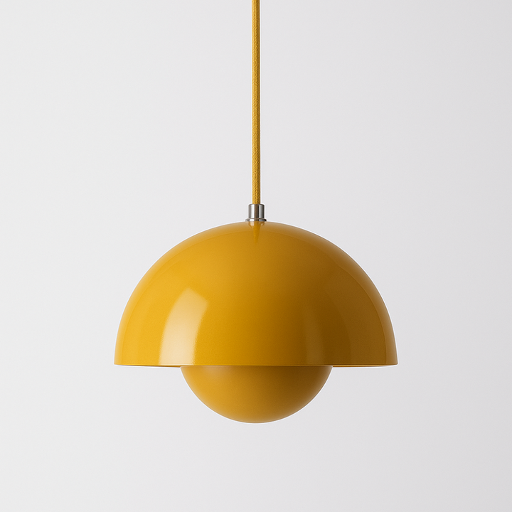 Lumina: Lampada a sospensione scandinava moderna con lampadine LED colorate