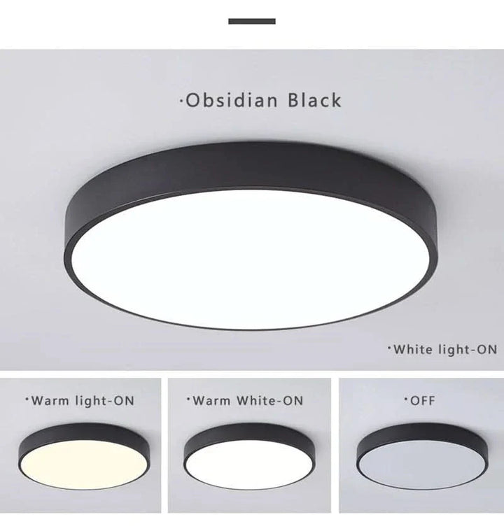 BRILLIORA – Lampada a soffitto LED con design moderno e illuminazione uniforme