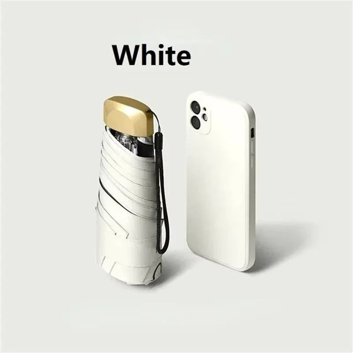 Ombrello Mini Pieghevole Solara – Compatto, protezione UV e resistente al vento
