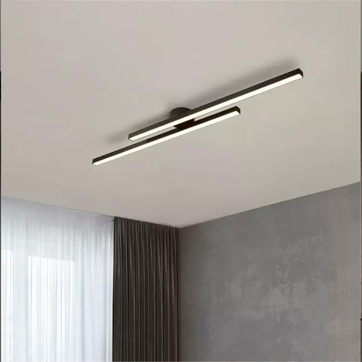 Lampada da Soffitto LED Moderna in Alluminio Semi Incassata