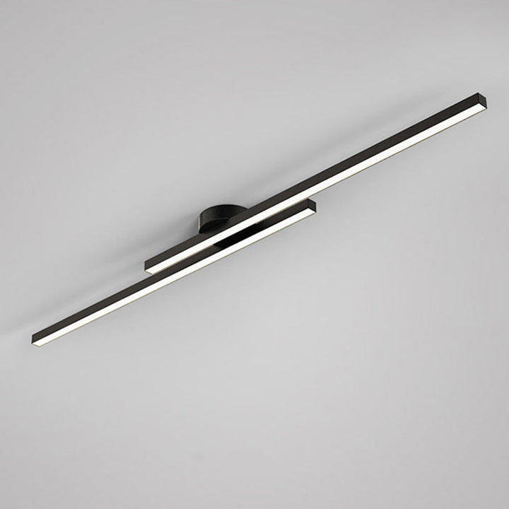 Lampada da Soffitto LED Moderna in Alluminio Semi Incassata