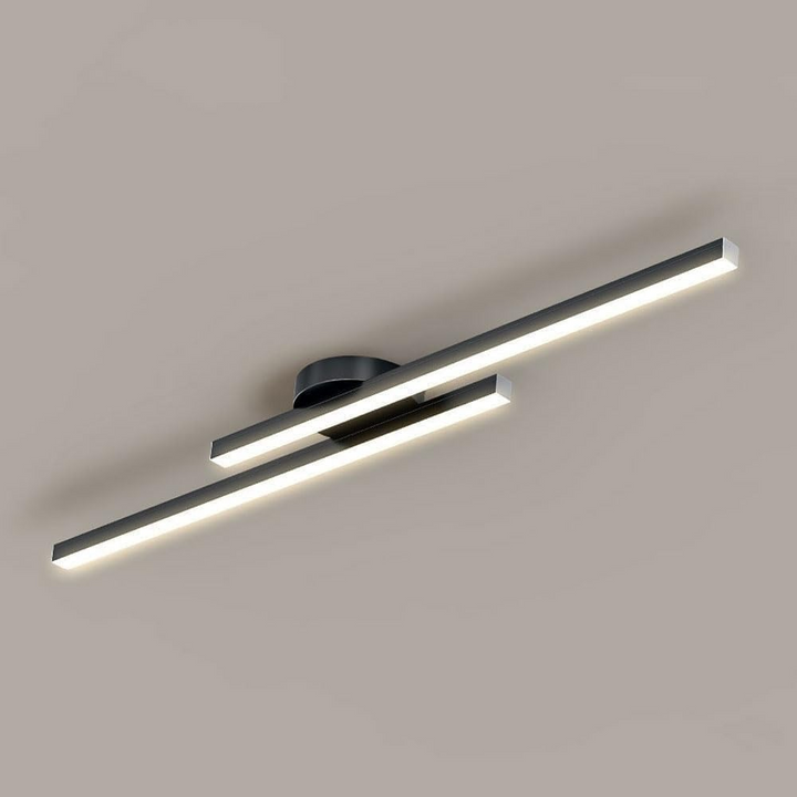 Lampada da Soffitto LED Moderna in Alluminio Semi Incassata