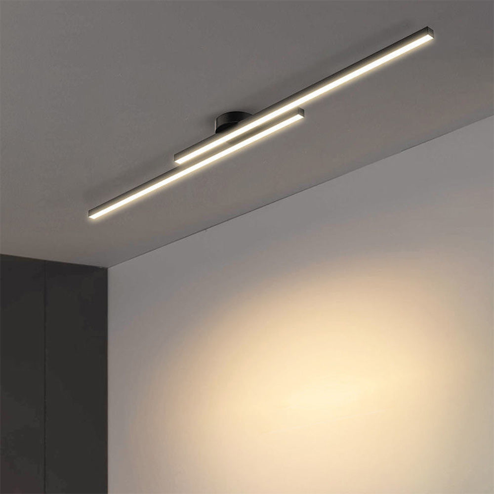 Lampada da Soffitto LED Moderna in Alluminio Semi Incassata