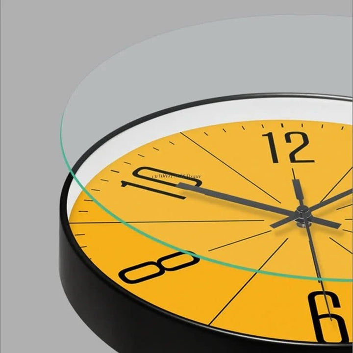 SCANDICLOCK – Orologio da Parete Nero in Stile Nordic – Preciso e Stile per Ogni Casa