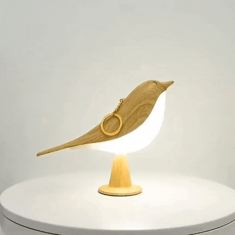 ZenGlow™ - Lampada da Comodino Elegante Ispirata agli Uccelli