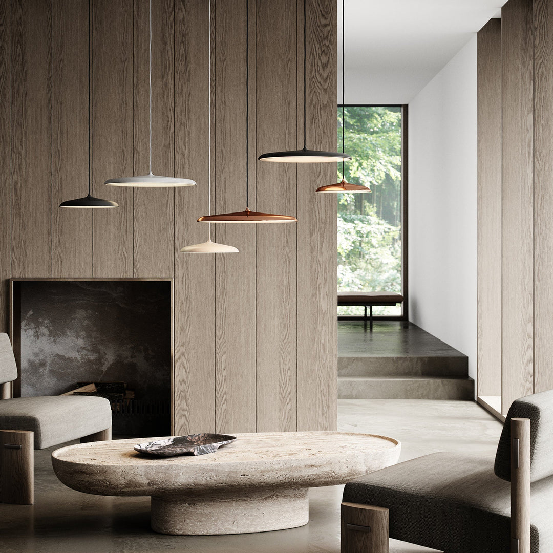 Lampada a sospensione Artist 25 LED, Rame