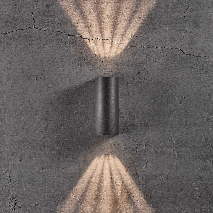 Lampada da Parete Asbol Su &amp; Giù, Nera