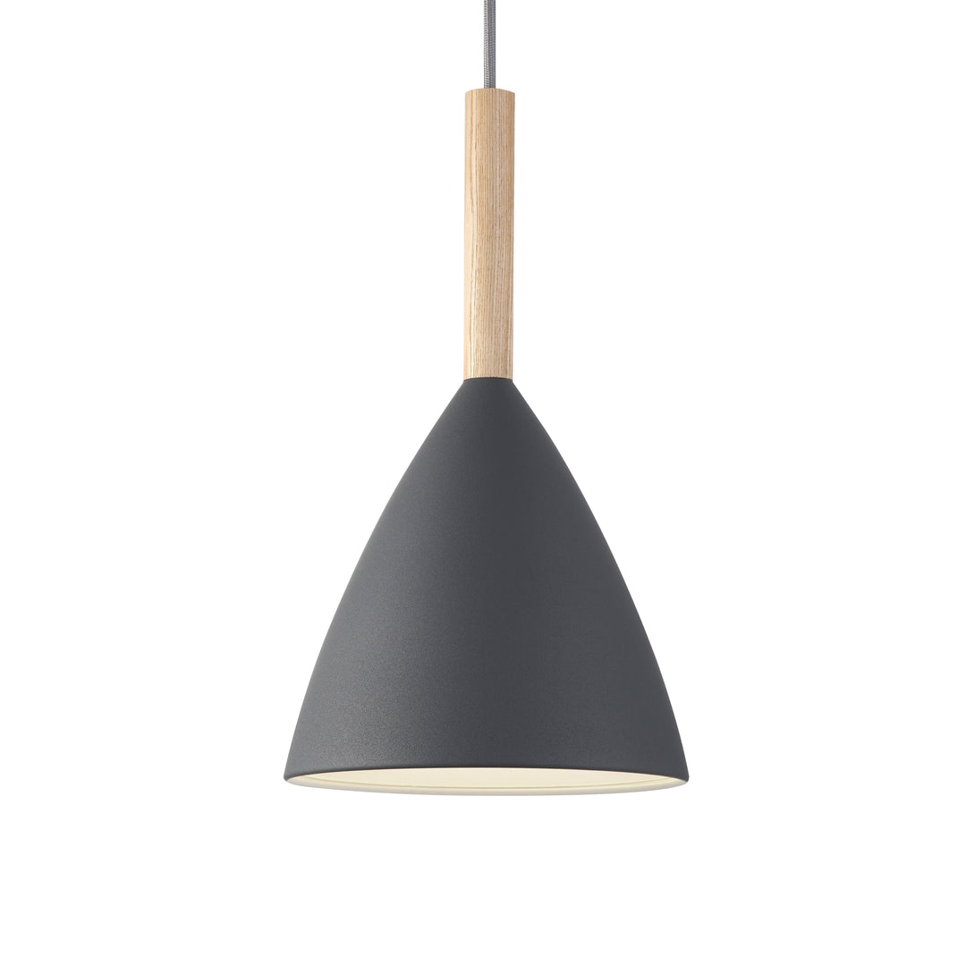 Lampada a sospensione Pure 20, Grigia