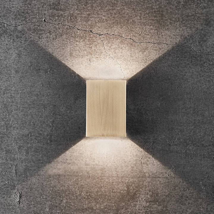 Lampada da Parete Pieghevole 10 LED, Ottone