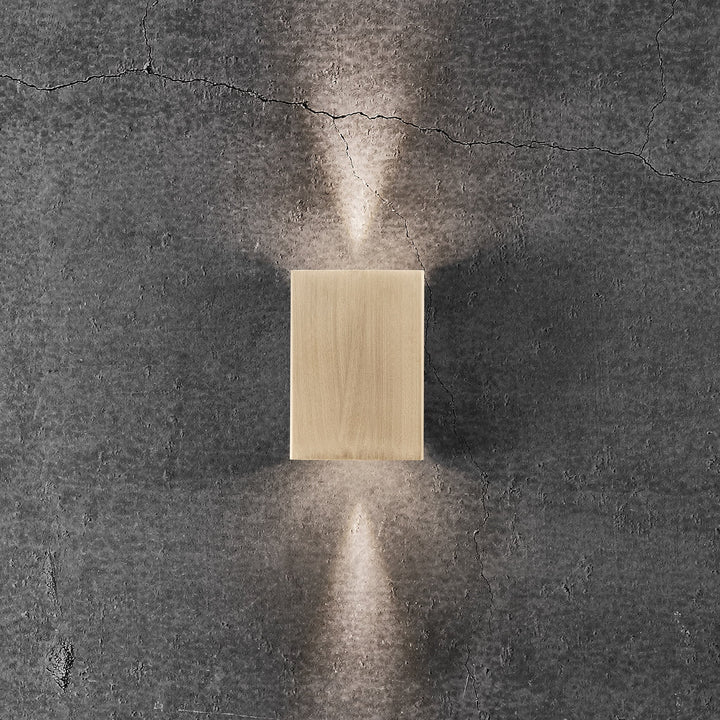 Lampada da Parete Pieghevole 10 LED, Ottone