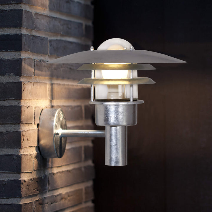 Luce da Parete Lonstrup 32, Galvanizzata