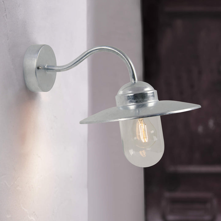 Lampada da Parete Lussemburgo, Galvanizzata