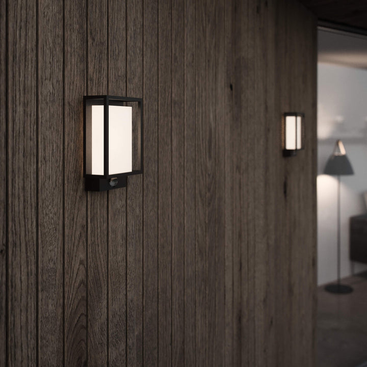 Luce da Parete LED Esterno Nestor Sensor, Nero/Opale