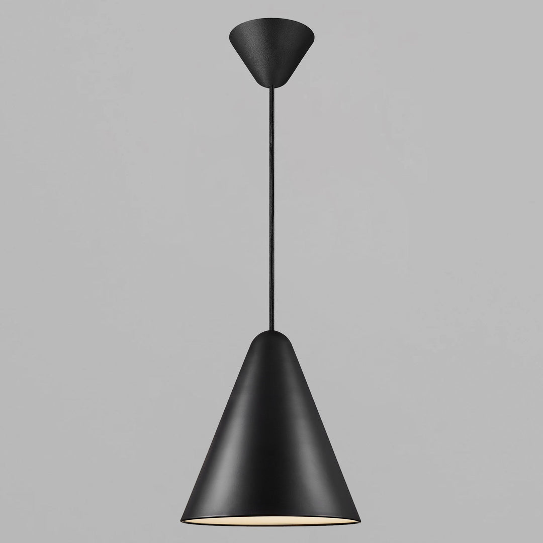 Lampada a sospensione Nono 23, Nera