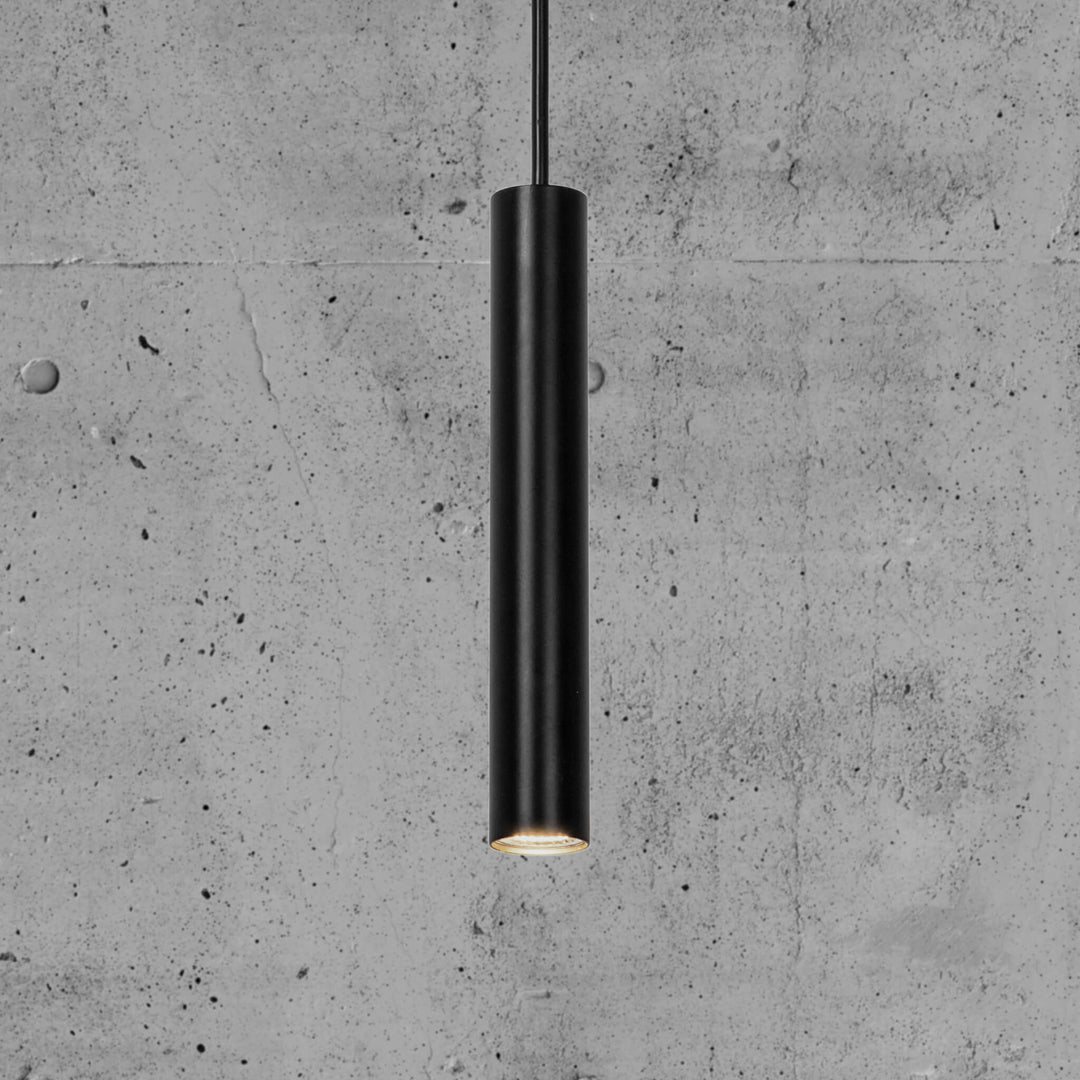 Lampada a sospensione LED Omari, Nera
