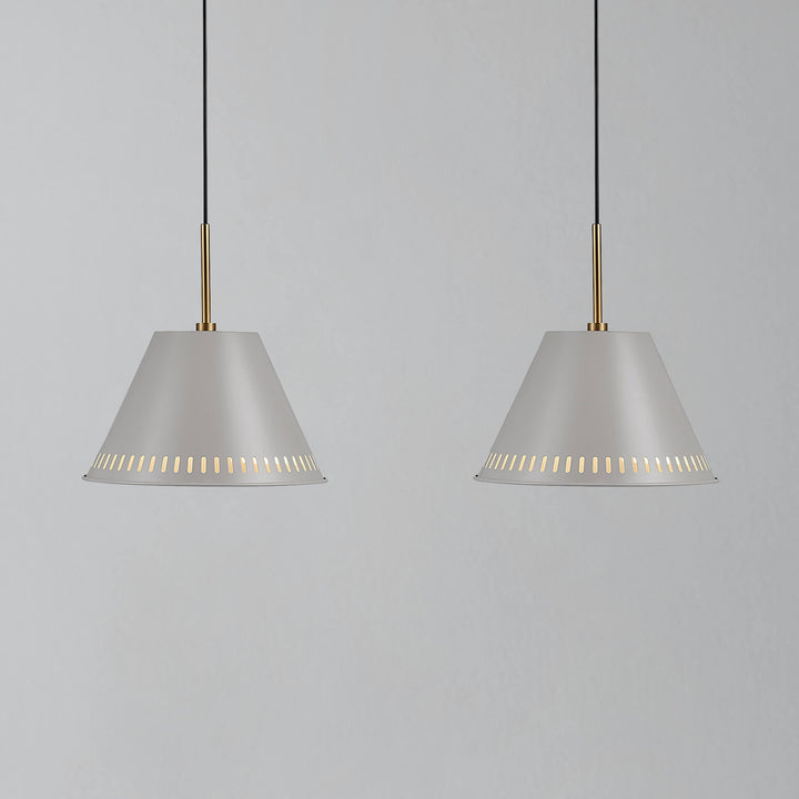 Lampada a sospensione Pine 2 kit, Grigia