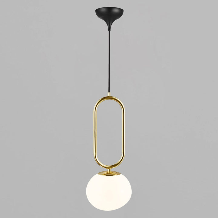 Shapes 27 Lampada a Sospensione, Ottone/Opale