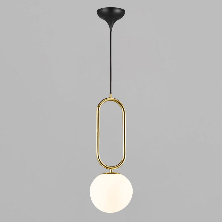 Shapes 27 Lampada a Sospensione, Ottone/Opale