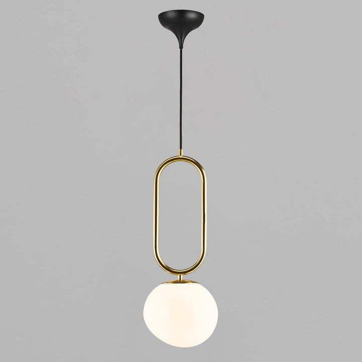Shapes 27 Lampada a Sospensione, Ottone/Opale