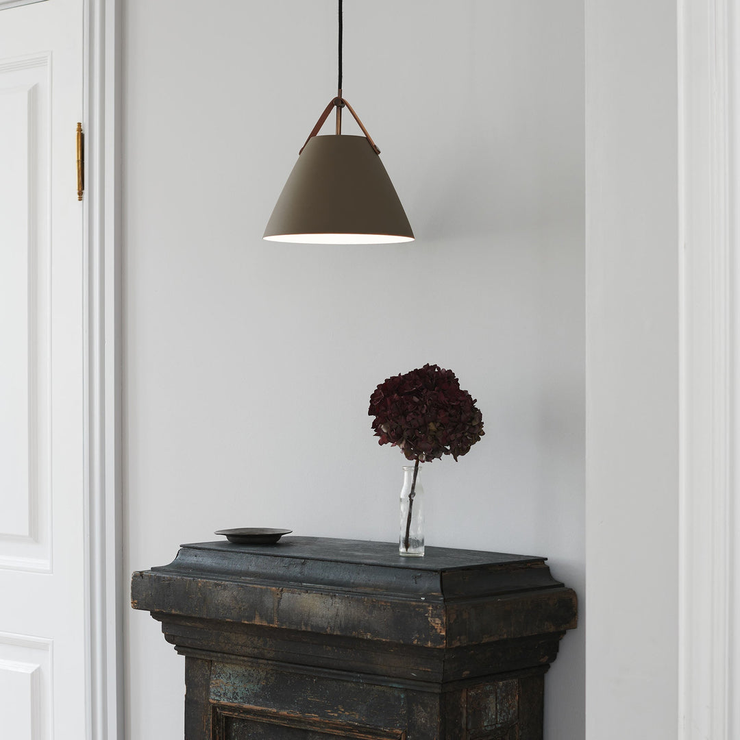 Lampadario Strap 27, Beige