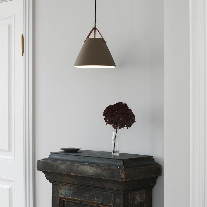 Lampadario Strap 27, Beige