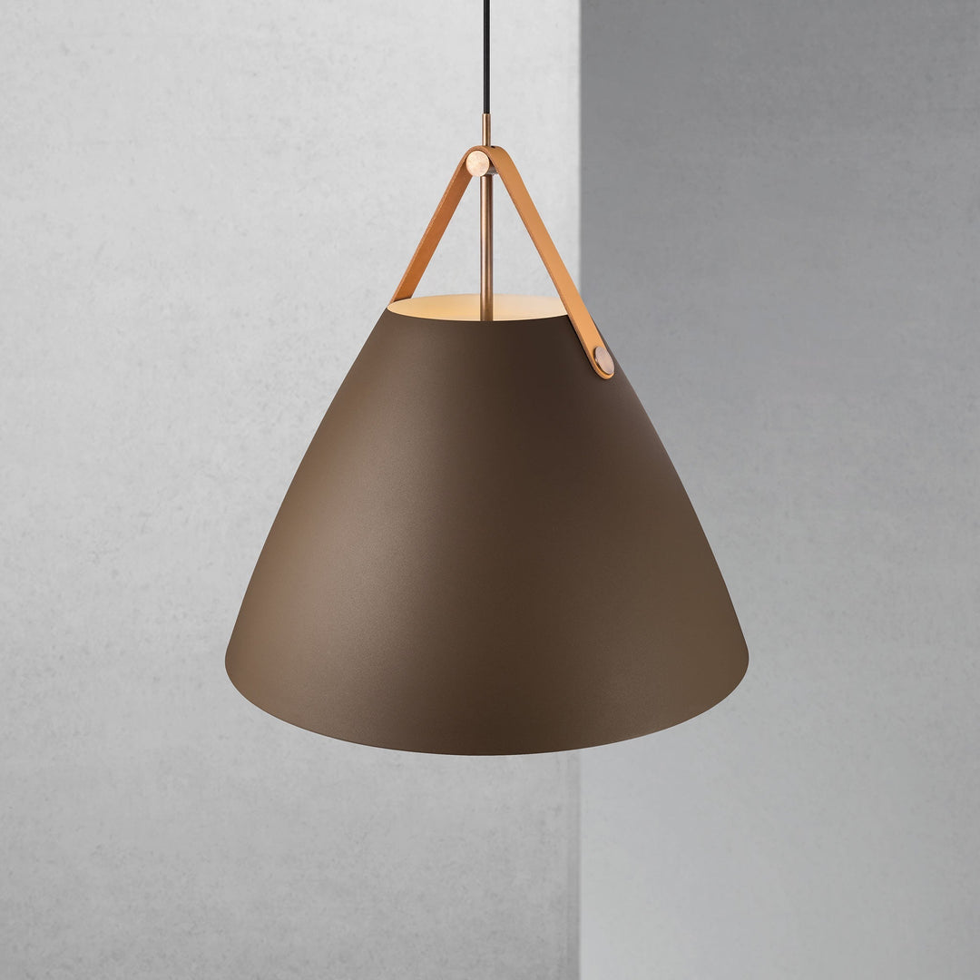 Lampada a Sospensione Strap 48, Beige