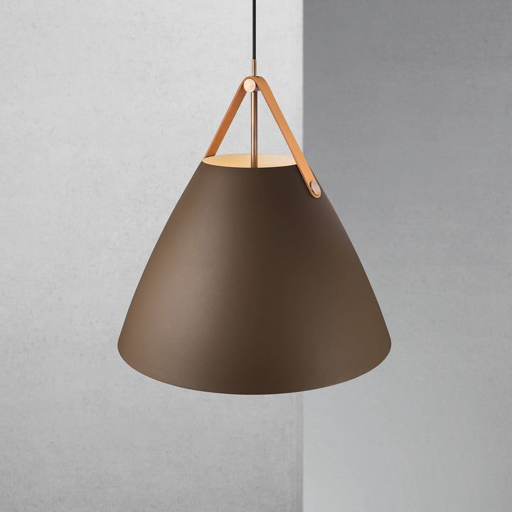 Lampada a Sospensione Strap 48, Beige